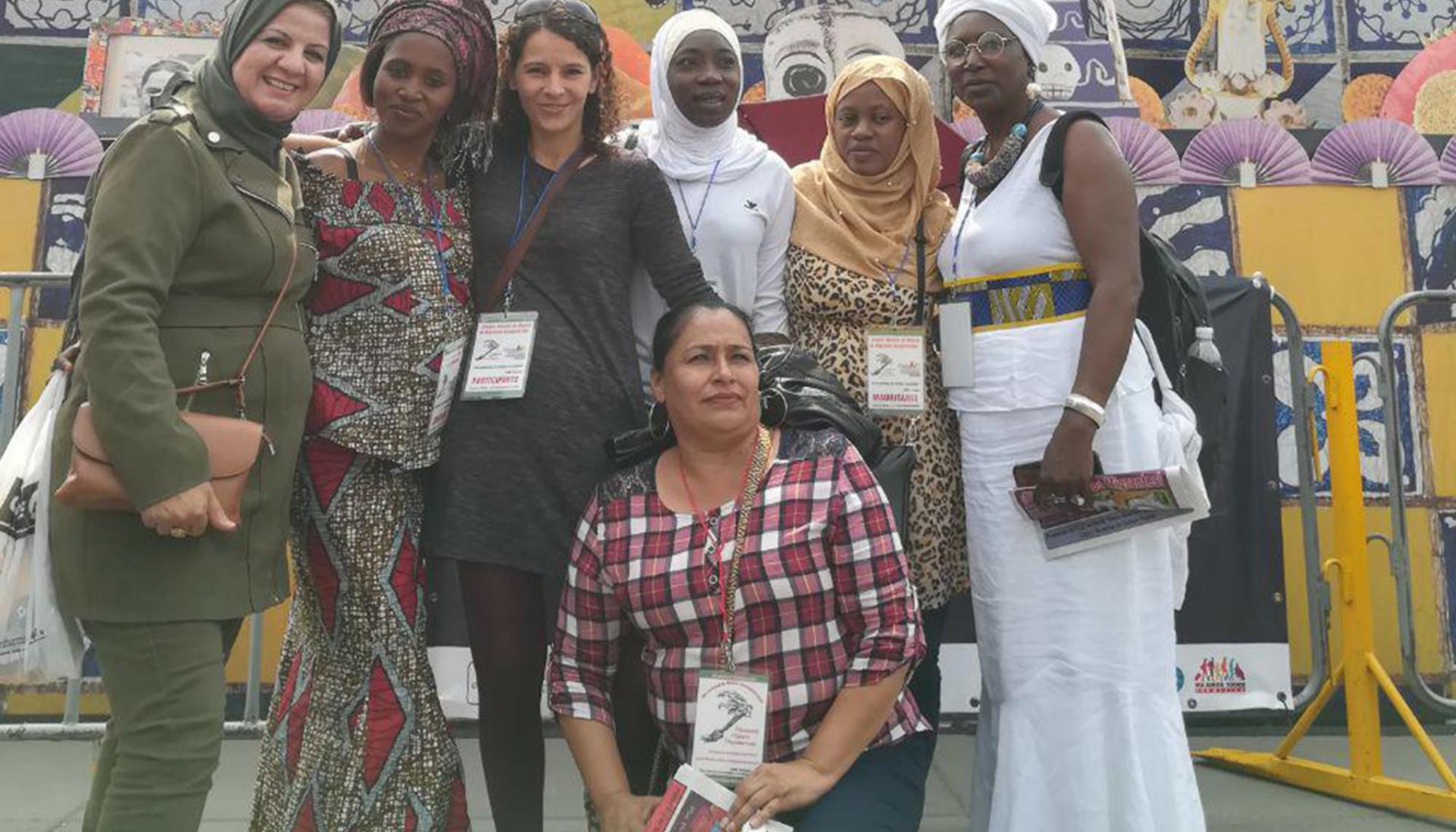 Madres africanas en la cumbre